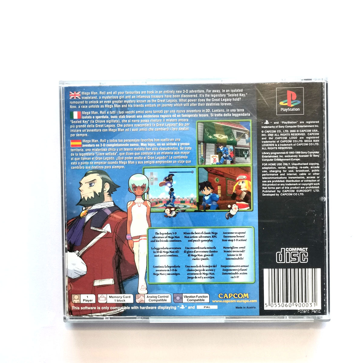 Megaman Legends 2 - Box & Manual