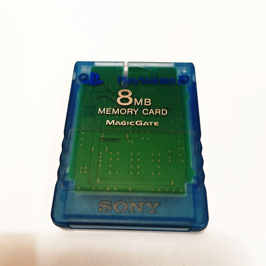 PS2 Memory Card Blue